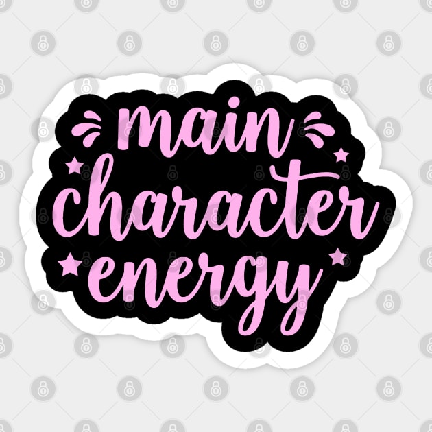 Main Character Sticker by valentinahramov